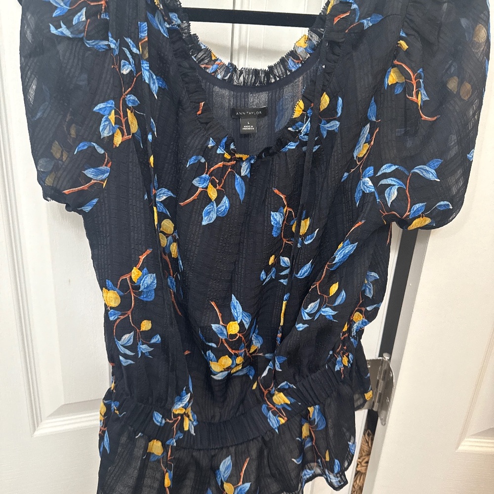 Peplum blouse
